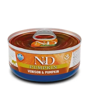 Farmina N&D Citrouille Sans Grains Chat Conserves Cerf