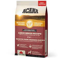 Acana  Chien  Nourriture Sèche  Grains Santé Recette Grande Race