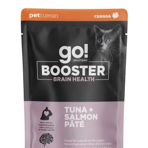 Pet Curean Go! Booster Chat Santé Cérébrale Thon,Saumon