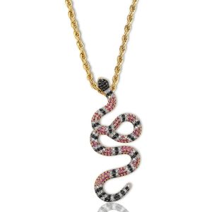 Collier Serpent Fantaisie (Cuivre)